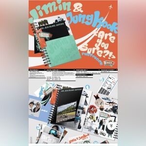 Jimin × Jung Kook “Are You Sure?!” Photobook – Official | Like New, Never Used